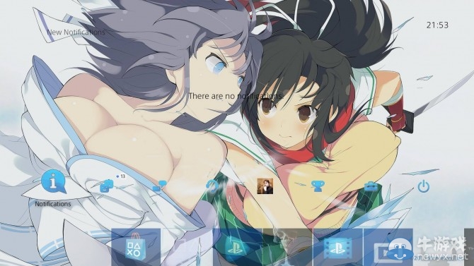 《閃亂神樂：少女們的選擇》PS4主題皮膚免費下載