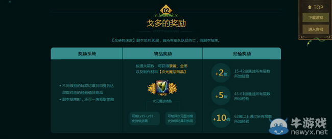 《疾風之刃》跨越組隊等級距離的哥特新副本
