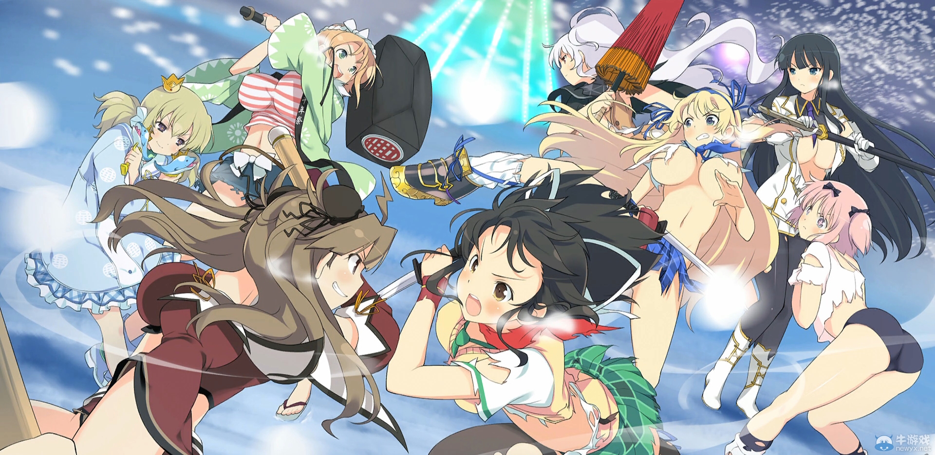 《閃亂神樂：少女們的選擇》中文版全CG動畫欣賞：迷之感人