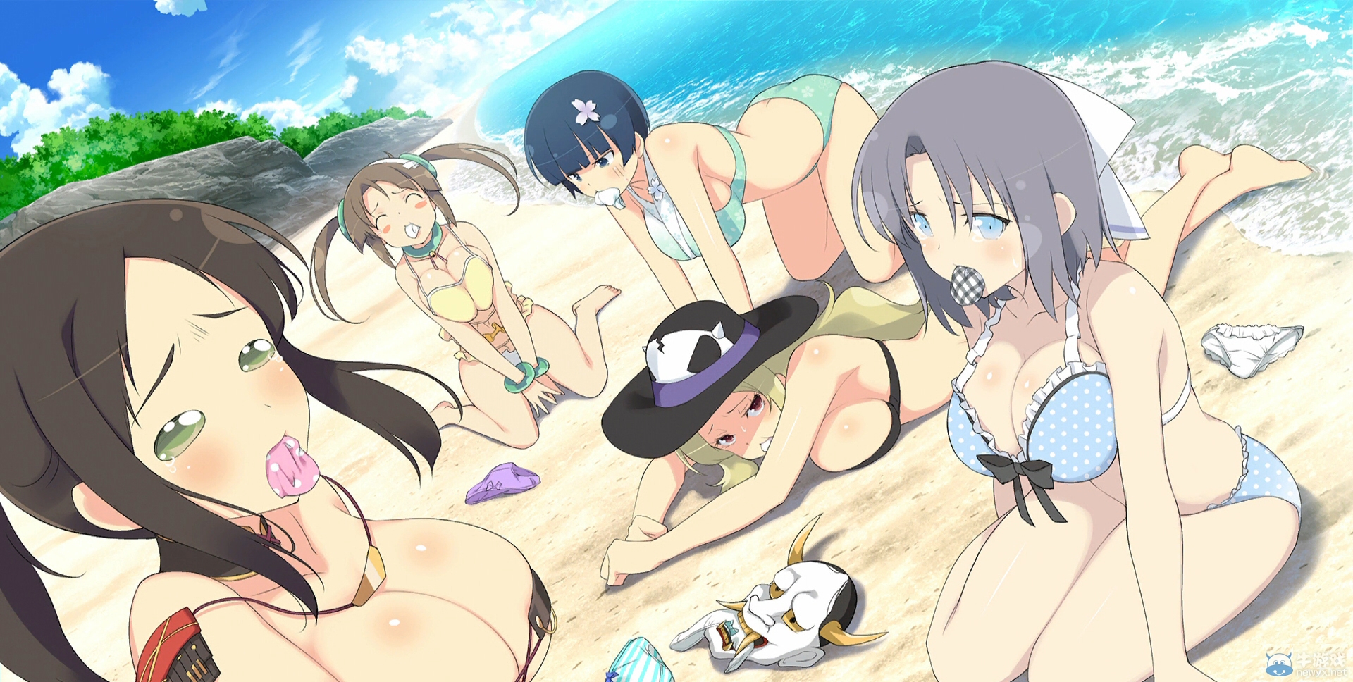 《閃亂神樂：少女們的選擇》中文版全CG動畫欣賞：迷之感人