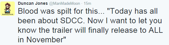 《魔獸世界》電影導演推特：正式預告片將于嘉年華公布