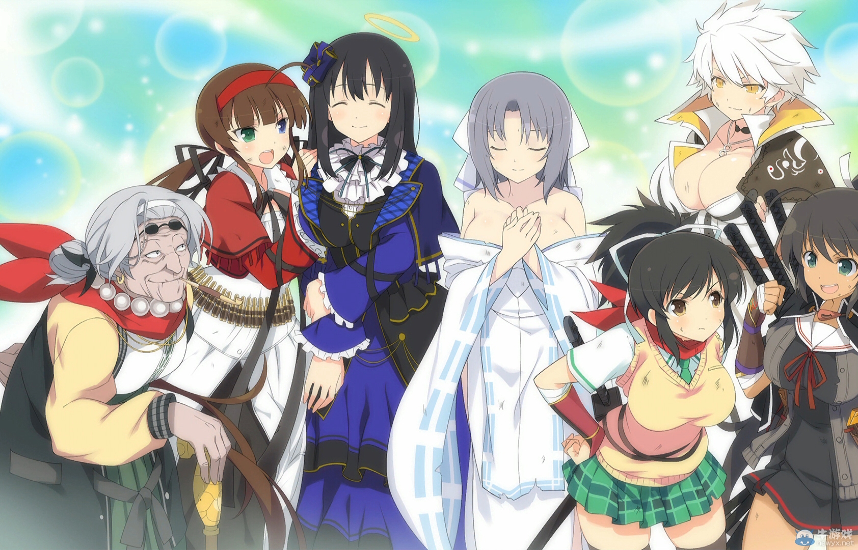 《閃亂神樂：少女們的選擇》中文版全CG動畫欣賞：迷之感人