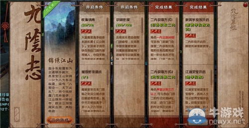 深入了解《九陰真經(jīng)》二內(nèi)劇情“錦繡河山”