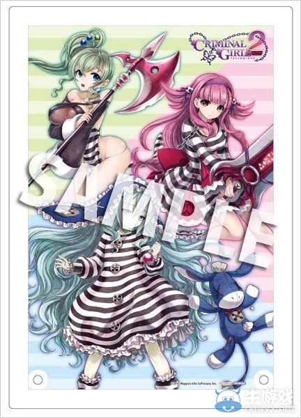 《罪惡少女2》公開部分魅惑店鋪特典彩圖預覽