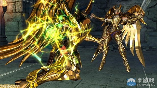 《圣斗士星矢：斗士之魂》神圣衣艾俄洛斯登場(chǎng)：黃金雙雄之一