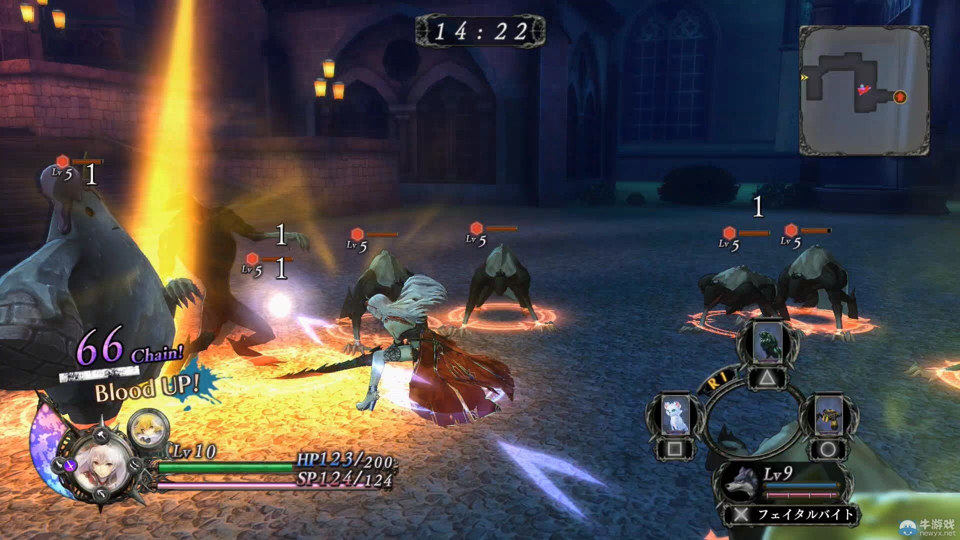 《無夜之國》海量戰斗截圖：奶挺百合妹挺槍迎敵