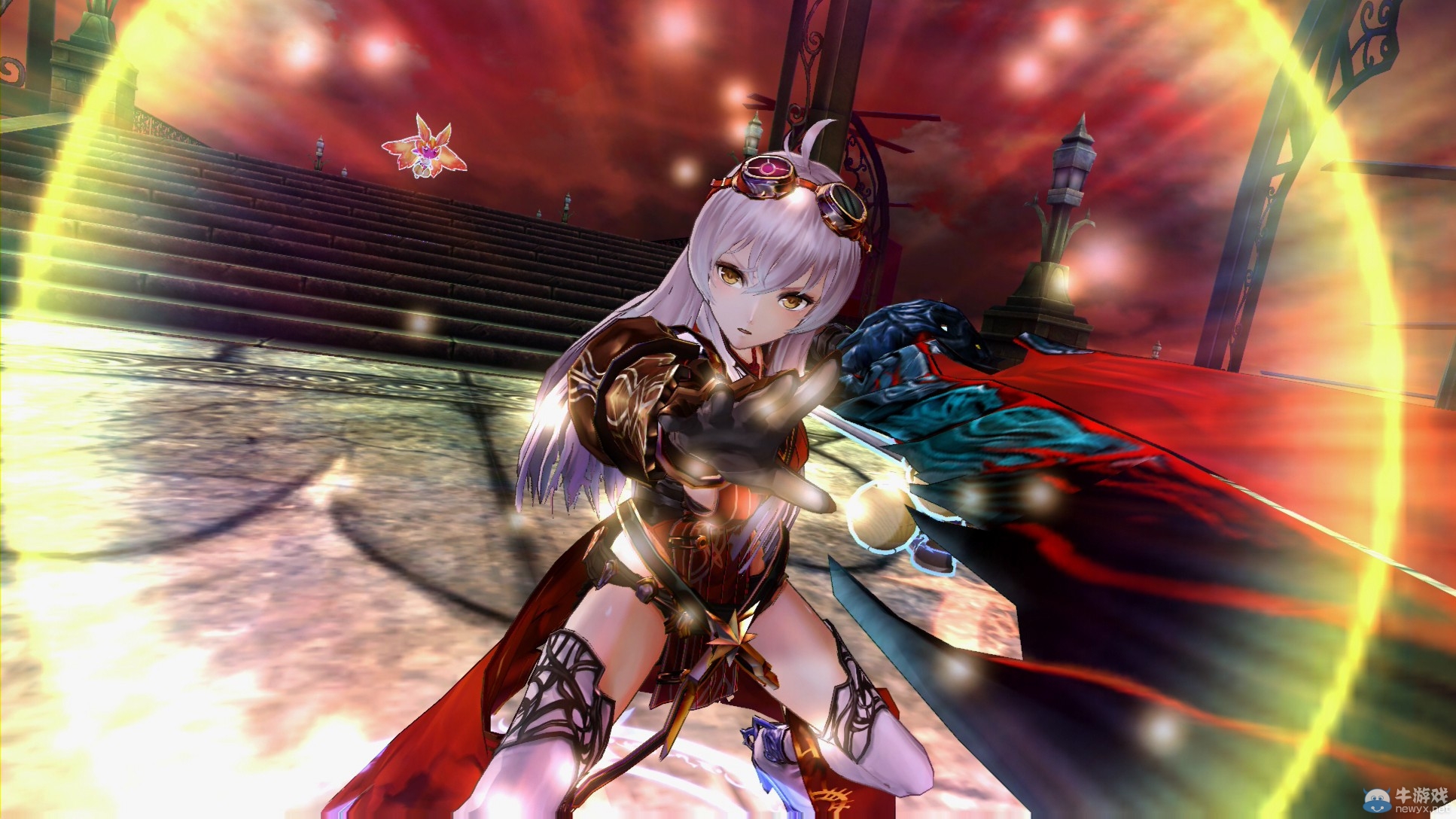 《無夜之國》海量戰斗截圖：奶挺百合妹挺槍迎敵