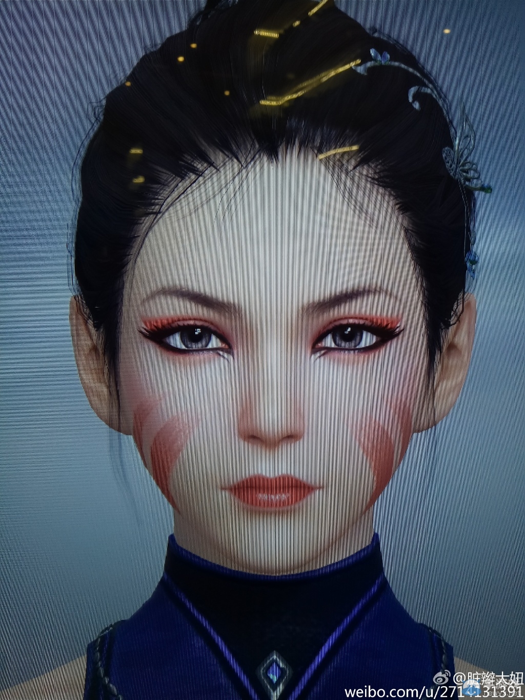 彩妝達人臟辮大妞 三次元再現(xiàn)游戲妝容