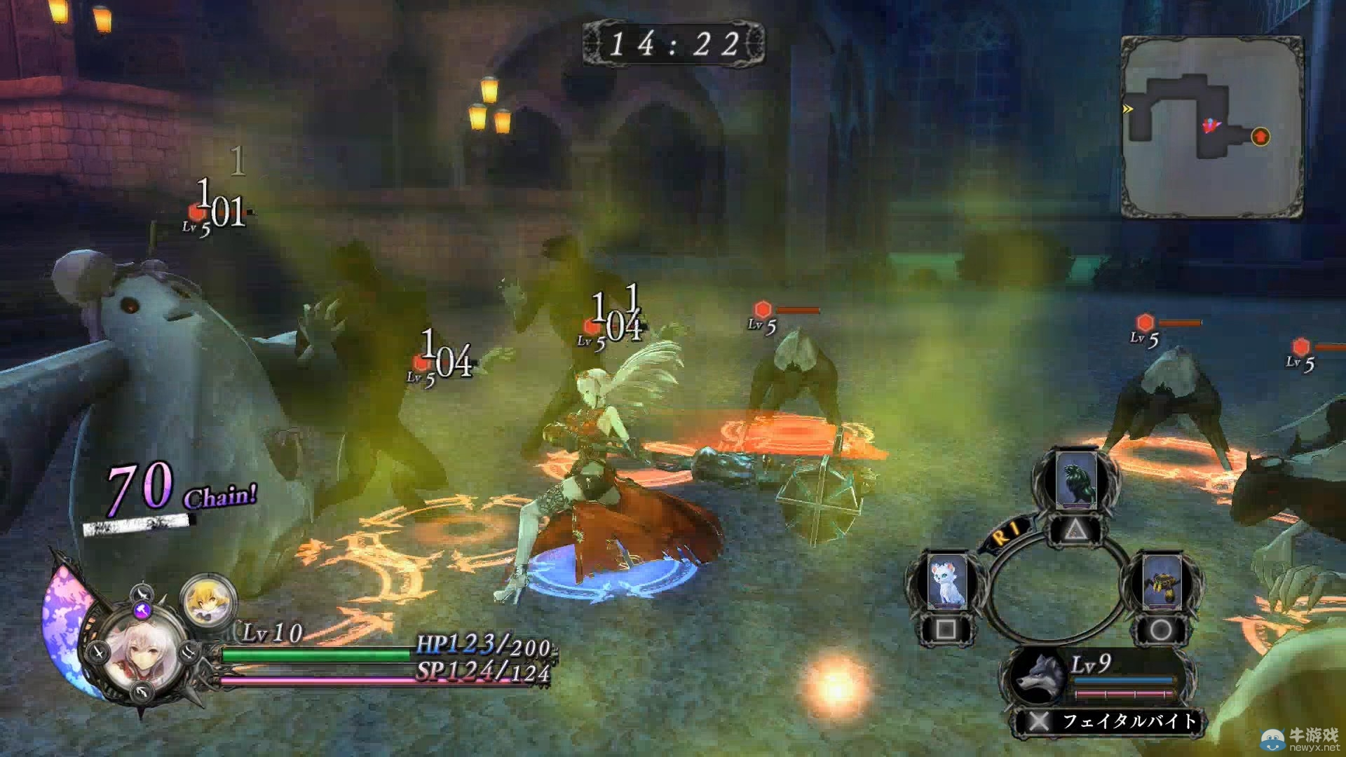 《無夜之國》海量戰斗截圖：奶挺百合妹挺槍迎敵