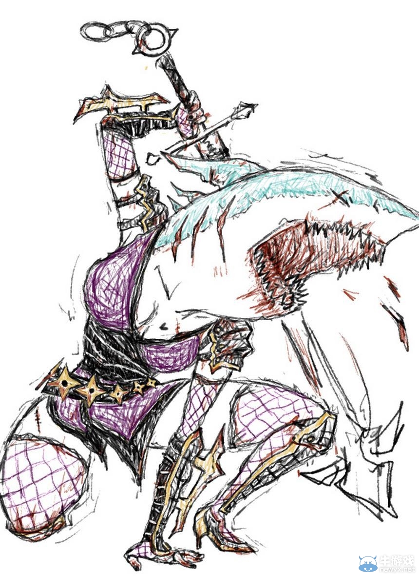 《筆下之死》新角色公布：史上最重口黑絲大波妹