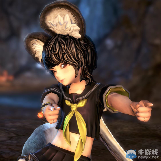 矮子也很萌 劍靈韓服靈劍士動作趣圖