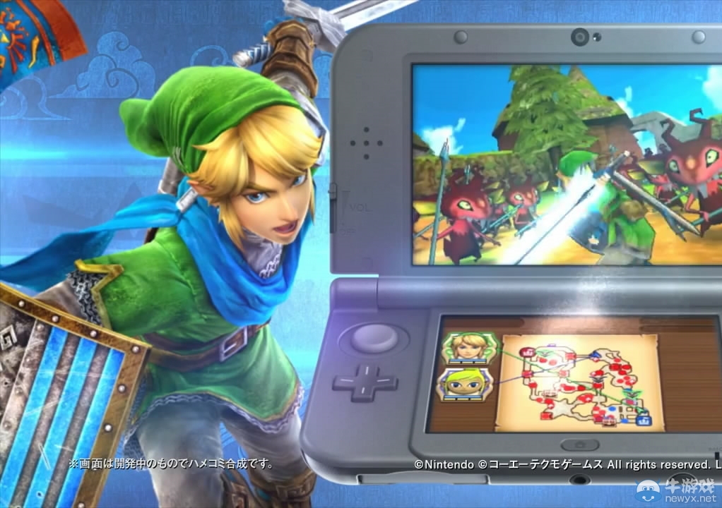 《塞爾達無雙》3DS版明年1月發售第一彈PV公開