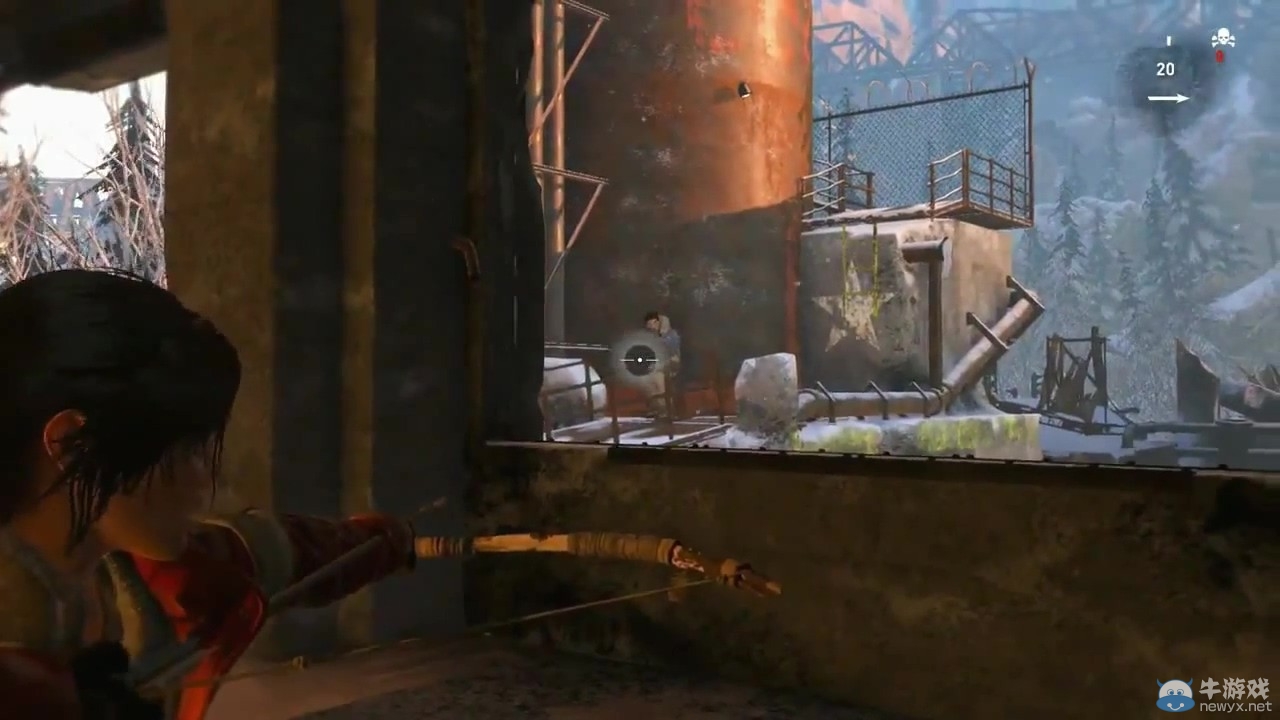 《古墓麗影：崛起》14分鐘嬌喘演示：勞拉殺敵不手軟