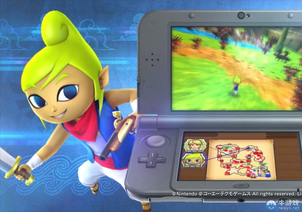 《塞爾達無雙》3DS版明年1月發售第一彈PV公開