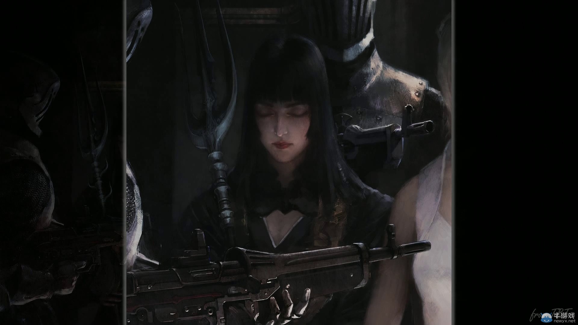 《最終幻想15》最新原畫公布：圣女勇敢又美麗！