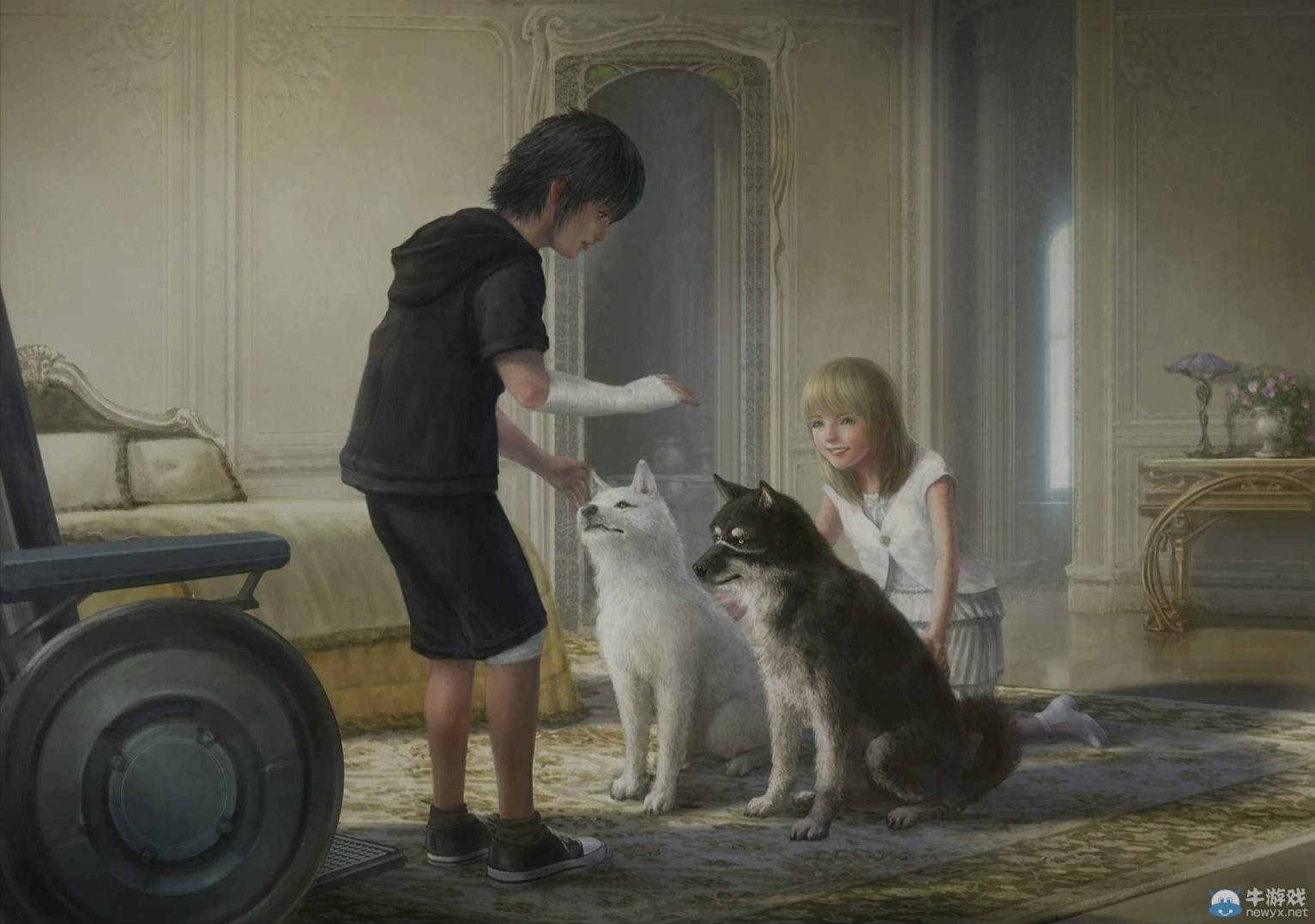 《最終幻想15》最新原畫公布：圣女勇敢又美麗！