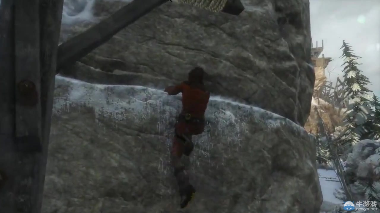 《古墓麗影：崛起》15分鐘完整演示：萬能勞拉秀身手