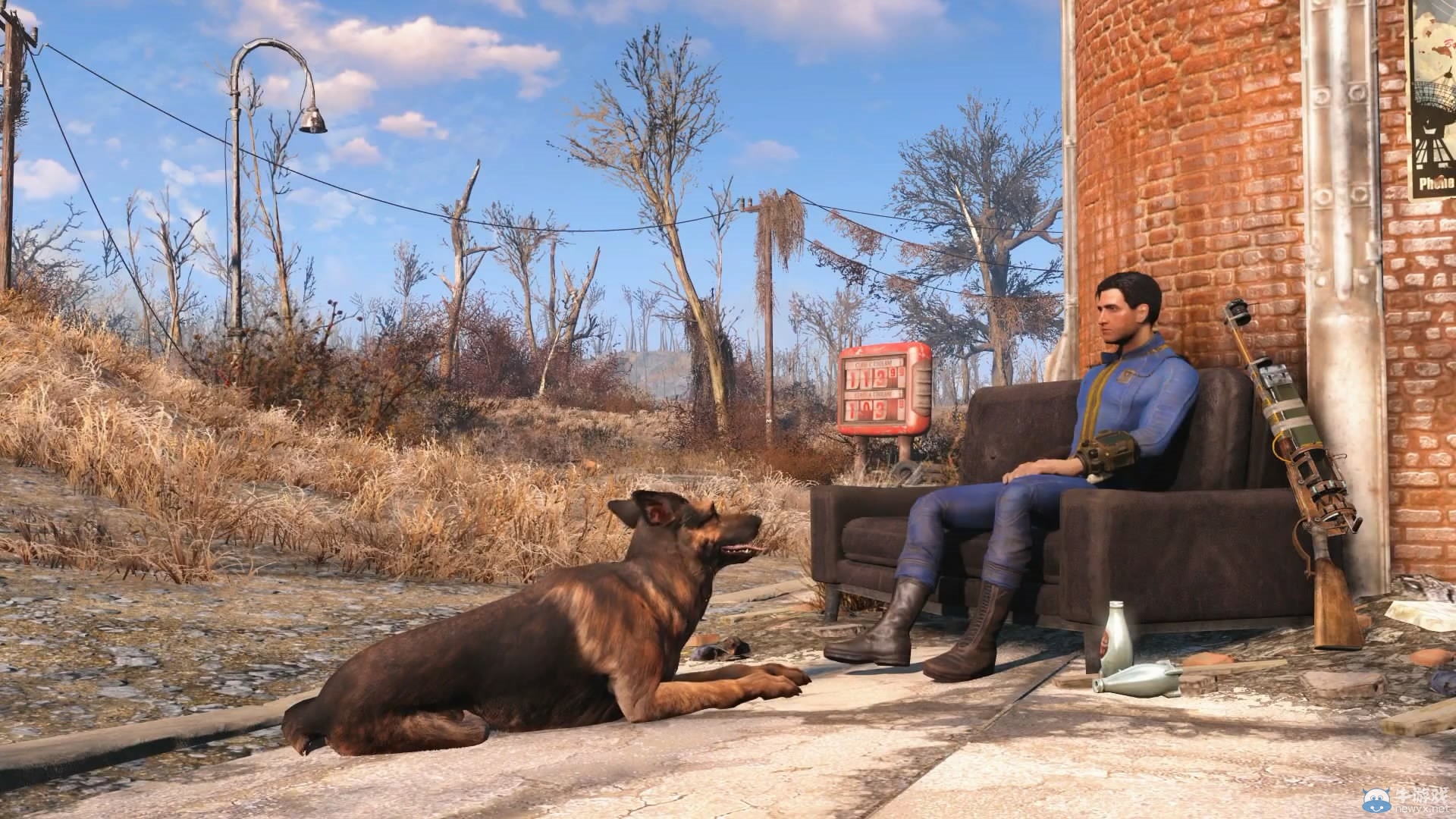 《輻射4》狗狗演員真身亮相：激萌活潑惹人疼