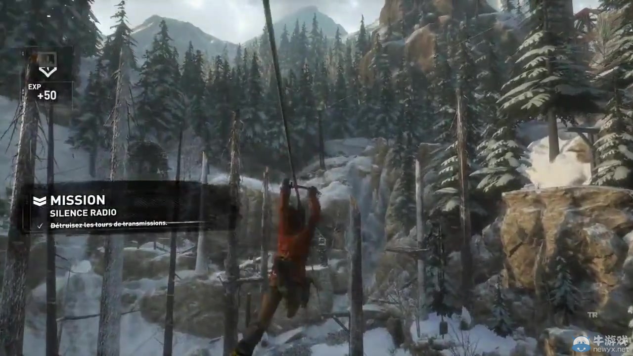 《古墓麗影：崛起》15分鐘完整演示：萬能勞拉秀身手