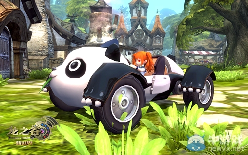 滾滾大變身！《龍之谷》熊貓汽車坐騎即將駛來