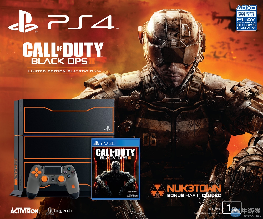 索尼確認(rèn)推出《使命召喚12：黑色行動(dòng)3》限定PS4