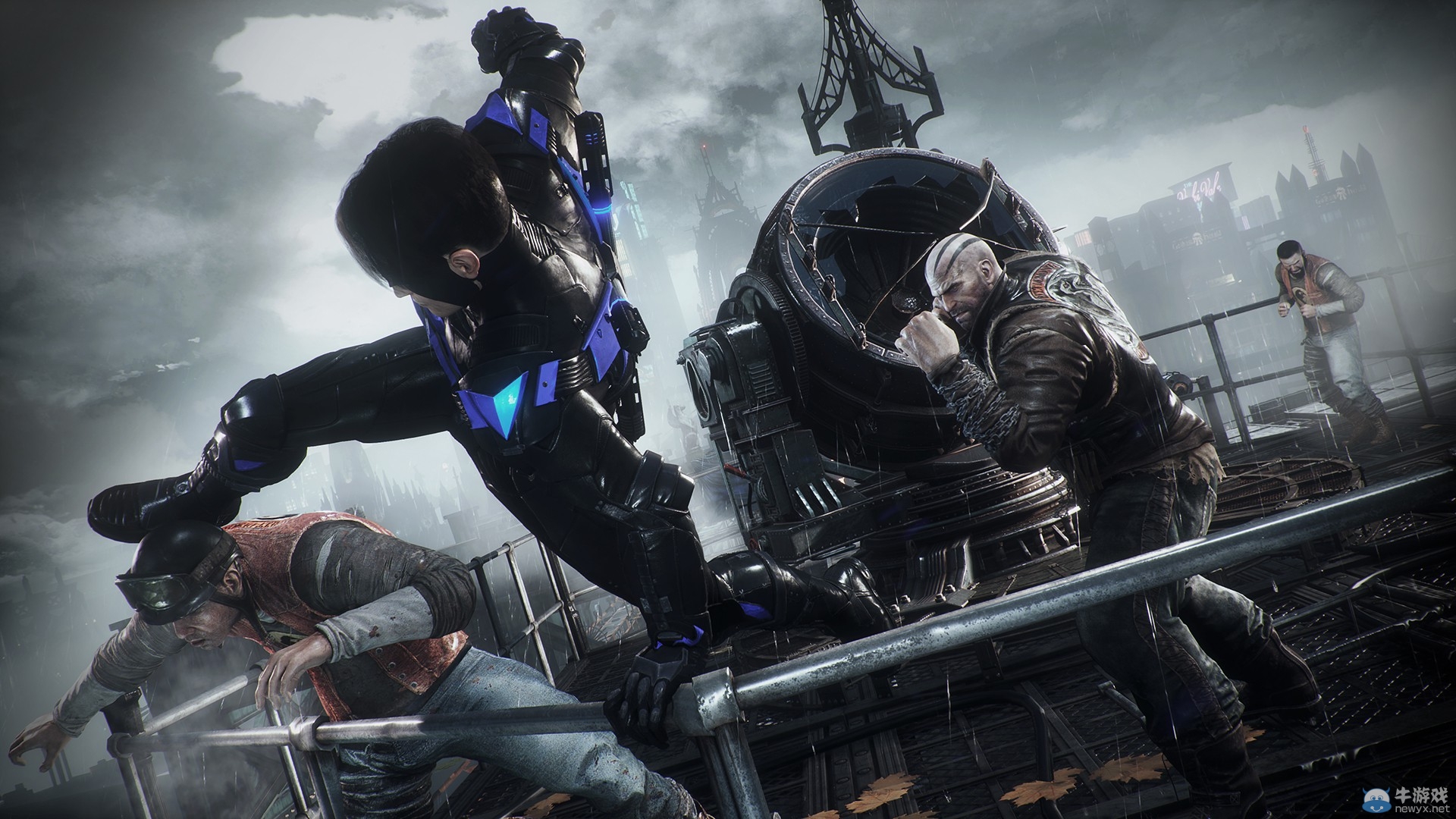 《蝙蝠俠：阿甘騎士》夜翼登場：奇葩皮膚貓女火辣