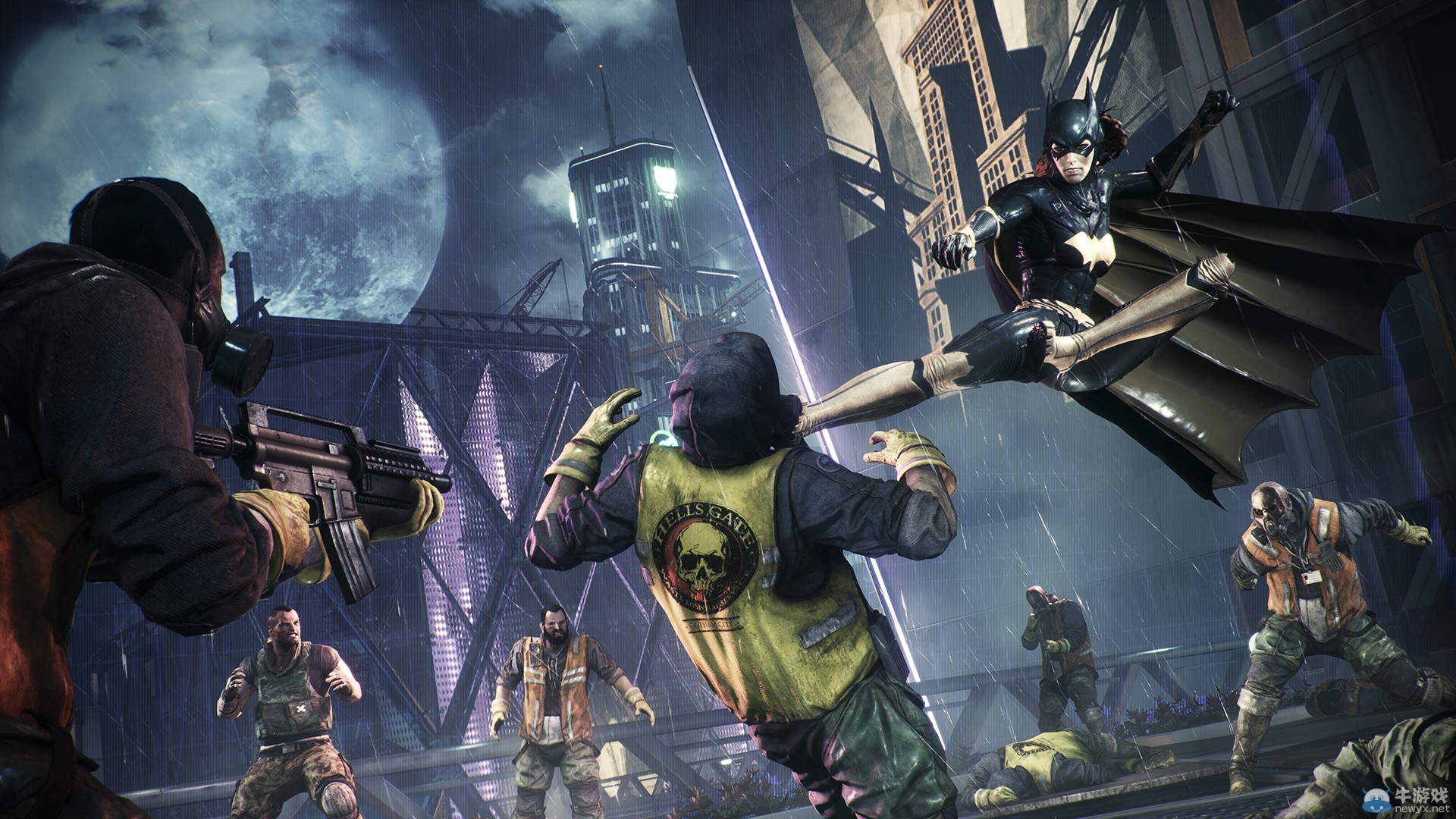 《蝙蝠俠：阿甘騎士》夜翼登場：奇葩皮膚貓女火辣