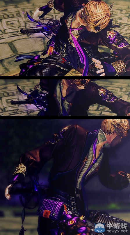 劍靈超帥人族刺客男 夢幻紫衣截圖展示