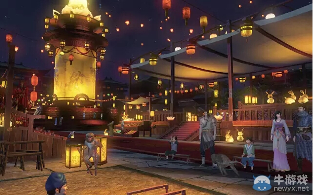 宅男宅女約會天刀 玩轉中秋月照天涯