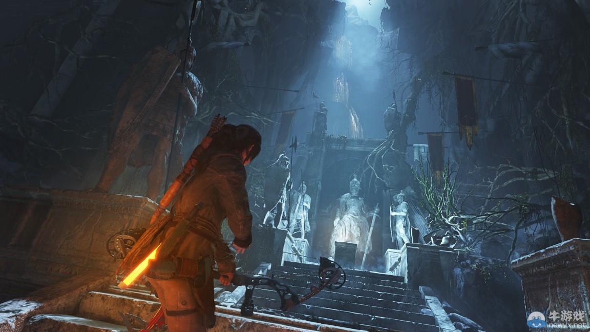 《古墓麗影：崛起》超長演示：勞拉獨自闖入昏暗地穴