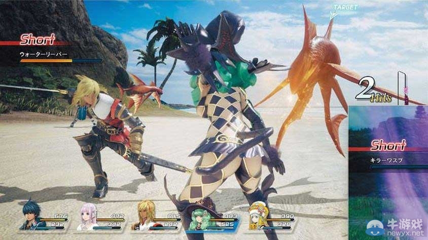 《星之海洋5：忠誠與背叛》最新男女主角截圖