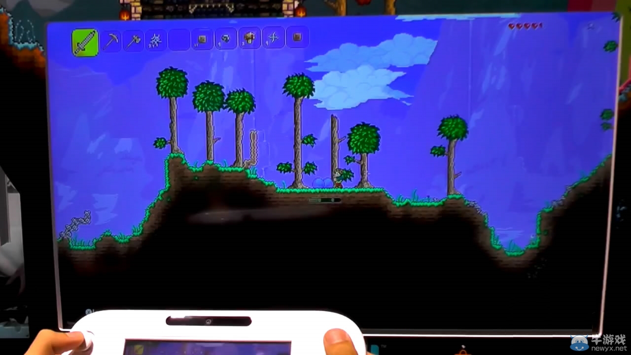 《泰拉瑞亞》WiiU版8分鐘屏攝游戲演示影像