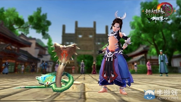 劍網3劍膽琴心體服 五毒正太體型視頻發布