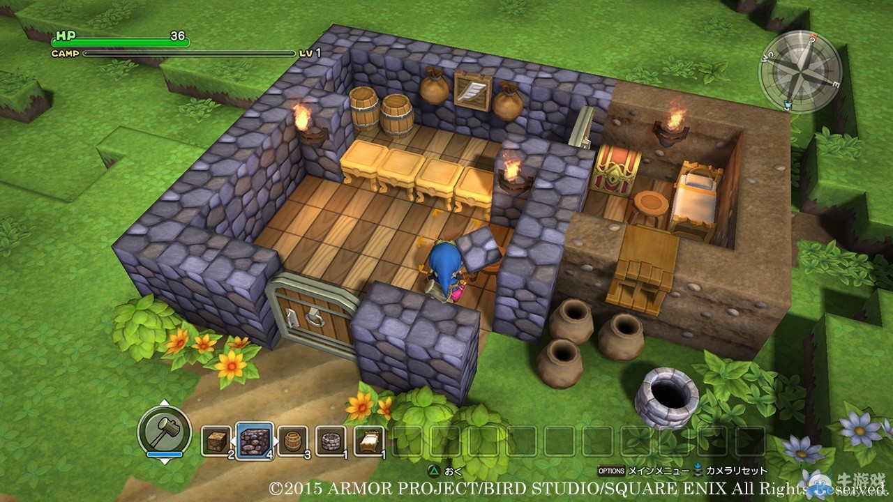 《勇者斗惡龍：建造者》最新實機截圖：絢爛世界自我掌控