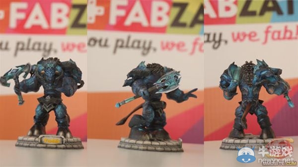 打造自己角色的3D模型！FabZat與暴雪合作