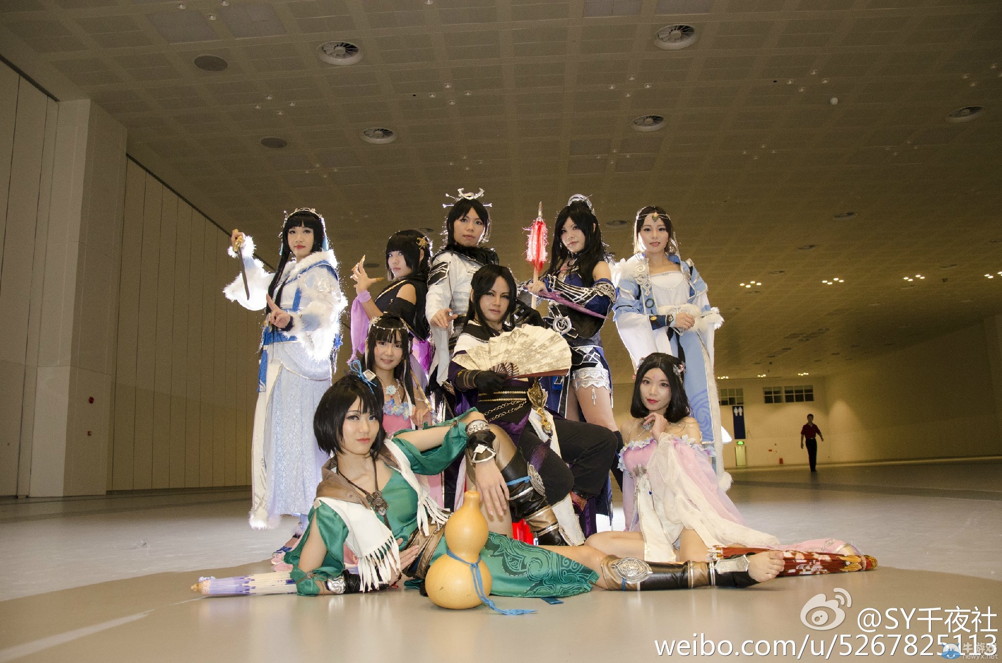 首屆珠海國際ACG動漫展 天刀COS團合影