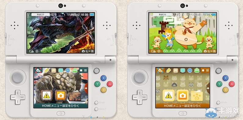 《怪物獵人X》新宣傳片：介紹限定特典3DS主題