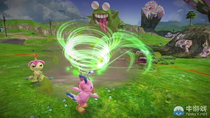 《數(shù)碼寶貝：新秩序》新截圖：短裙少女夕陽下奔跑