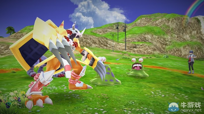 《數(shù)碼寶貝：新秩序》新截圖：短裙少女夕陽下奔跑