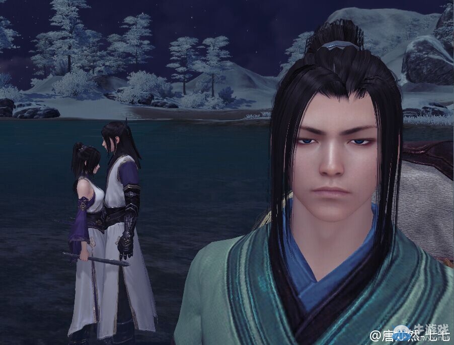 面對情侶五毒小哥生無可戀 天刀囧圖