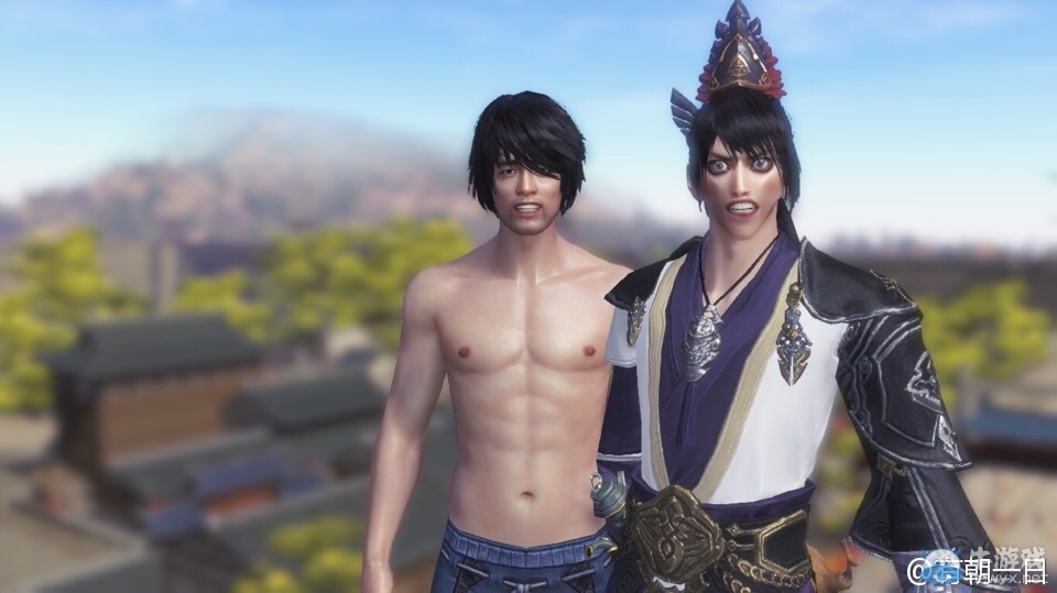 天刀囧圖 今天終于和偶像一起合影啦超興奮