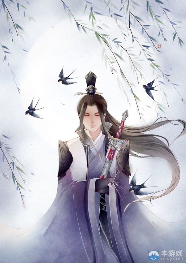 燕南飛仙氣手繪 燕子的燕不是孤雁的雁