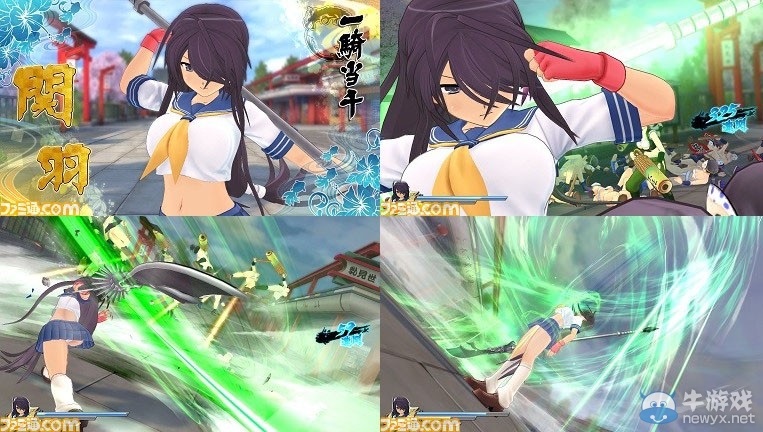 爆乳妹眾多！ 《閃亂神樂EV》聯動一騎當千齊角色登場