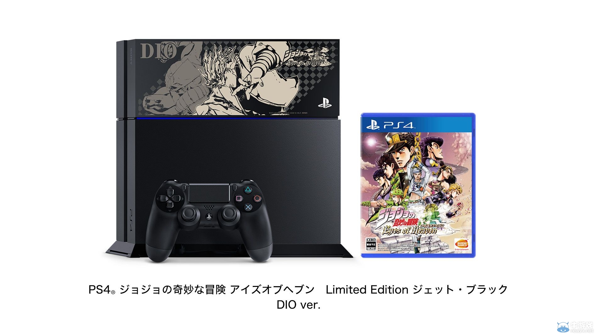 《JOJO的奇妙冒險：天堂之眼》同捆限定機硬盤蓋公布