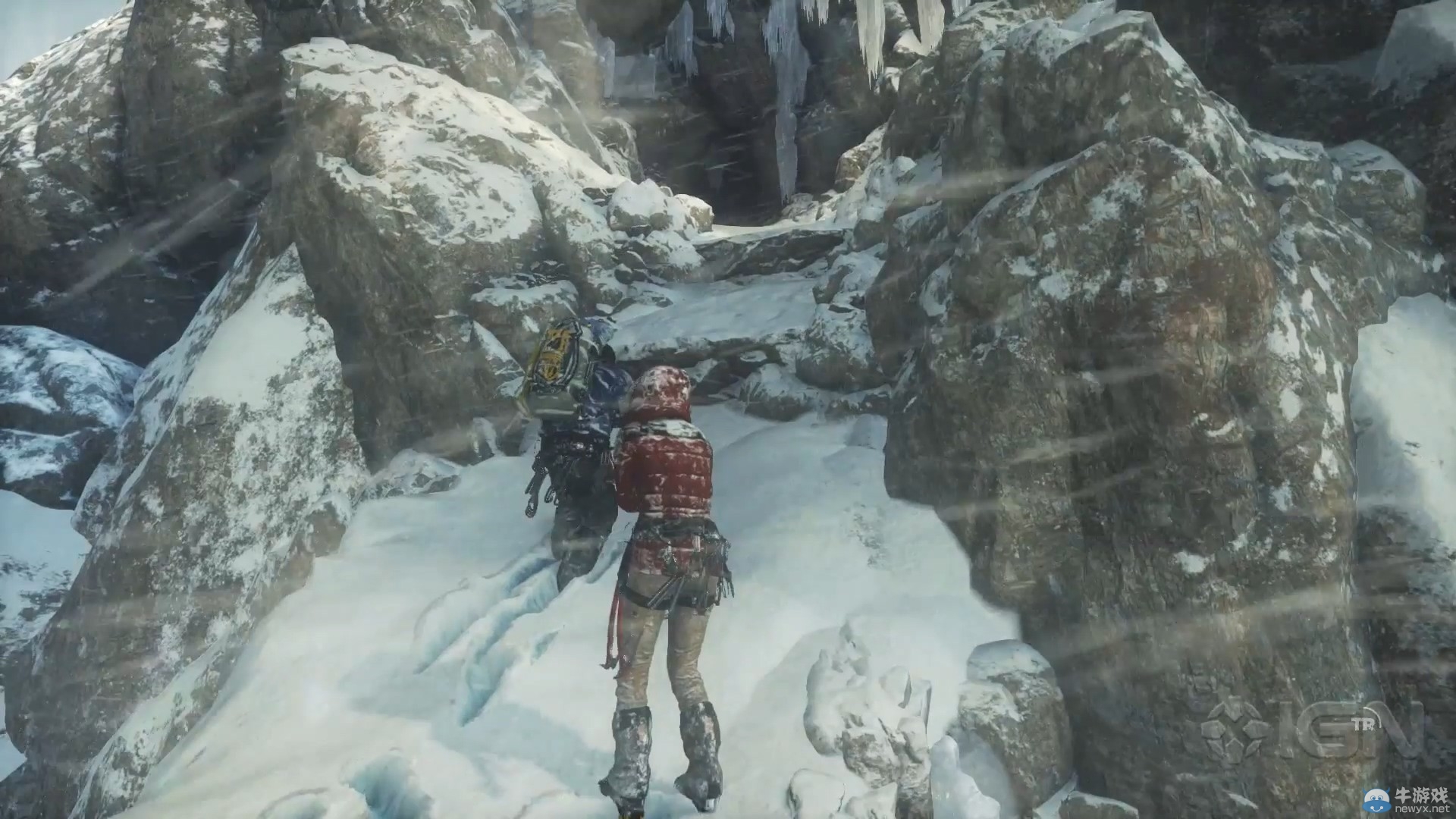 《古墓麗影：崛起》開篇演示：極寒之地繼續(xù)冒險