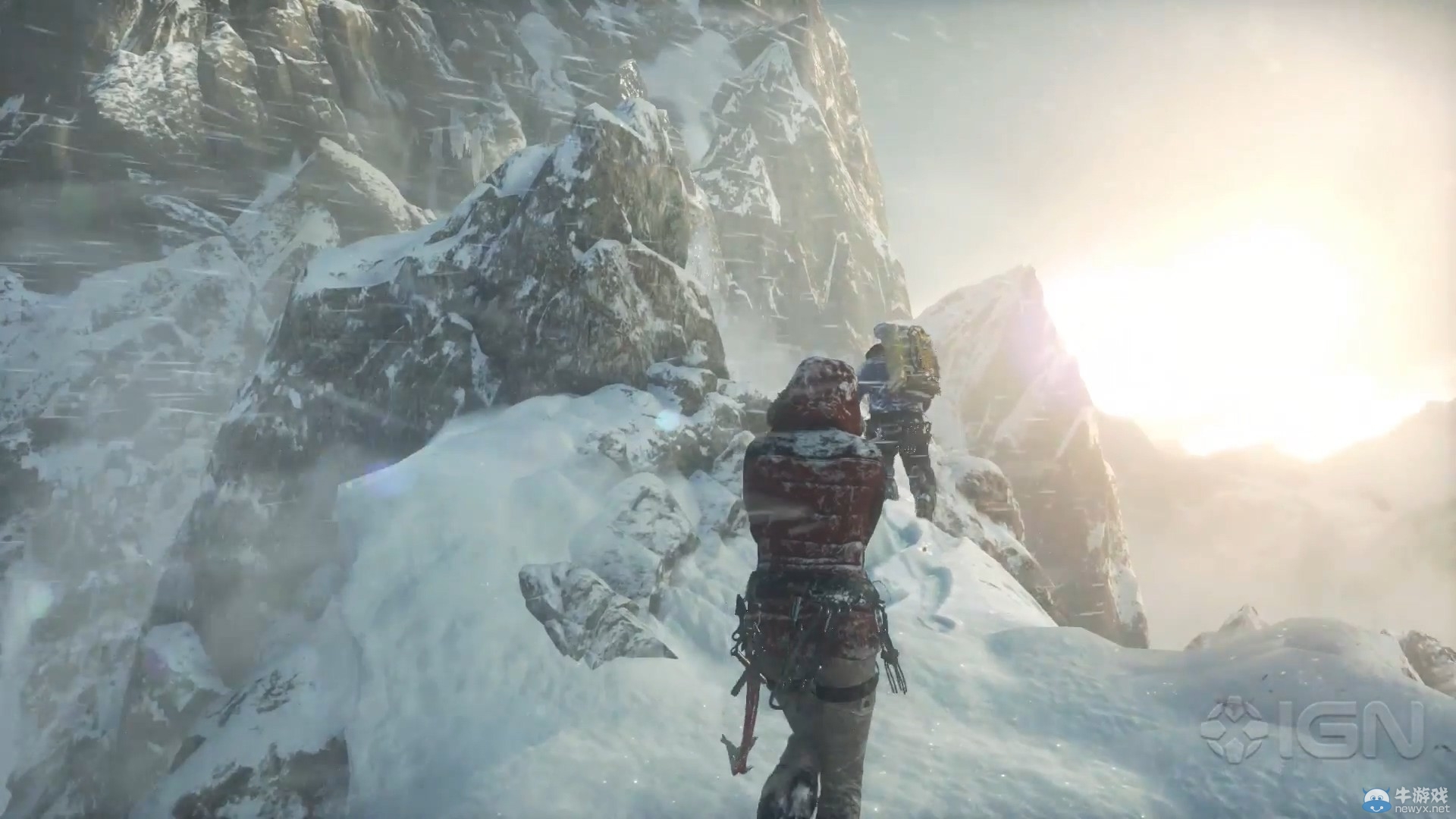 《古墓麗影：崛起》開篇演示：極寒之地繼續(xù)冒險