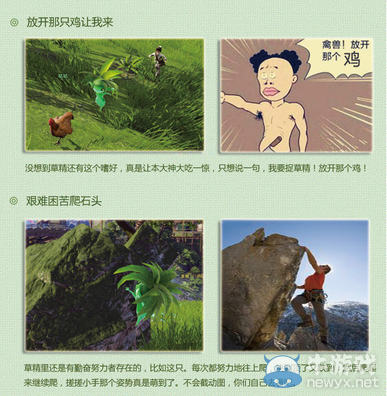 天諭幽默圖集 論草精們的N個逗逼姿勢