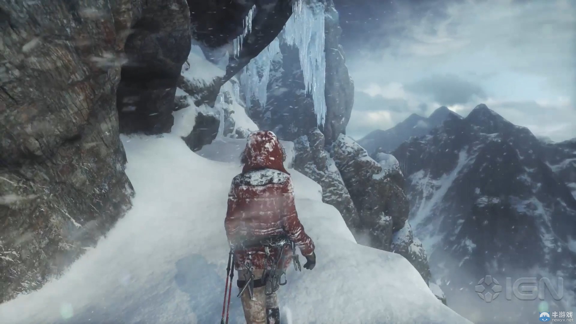 《古墓麗影：崛起》開篇演示：極寒之地繼續(xù)冒險