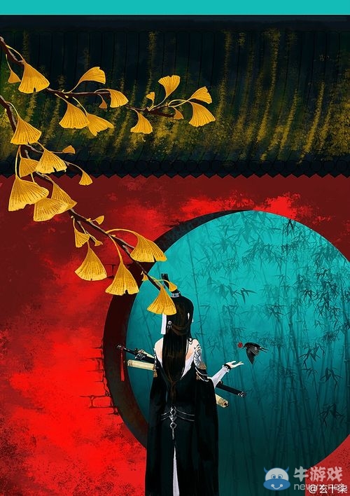 天涯明月刀唯美同人手繪賞:為你銜來二月的花