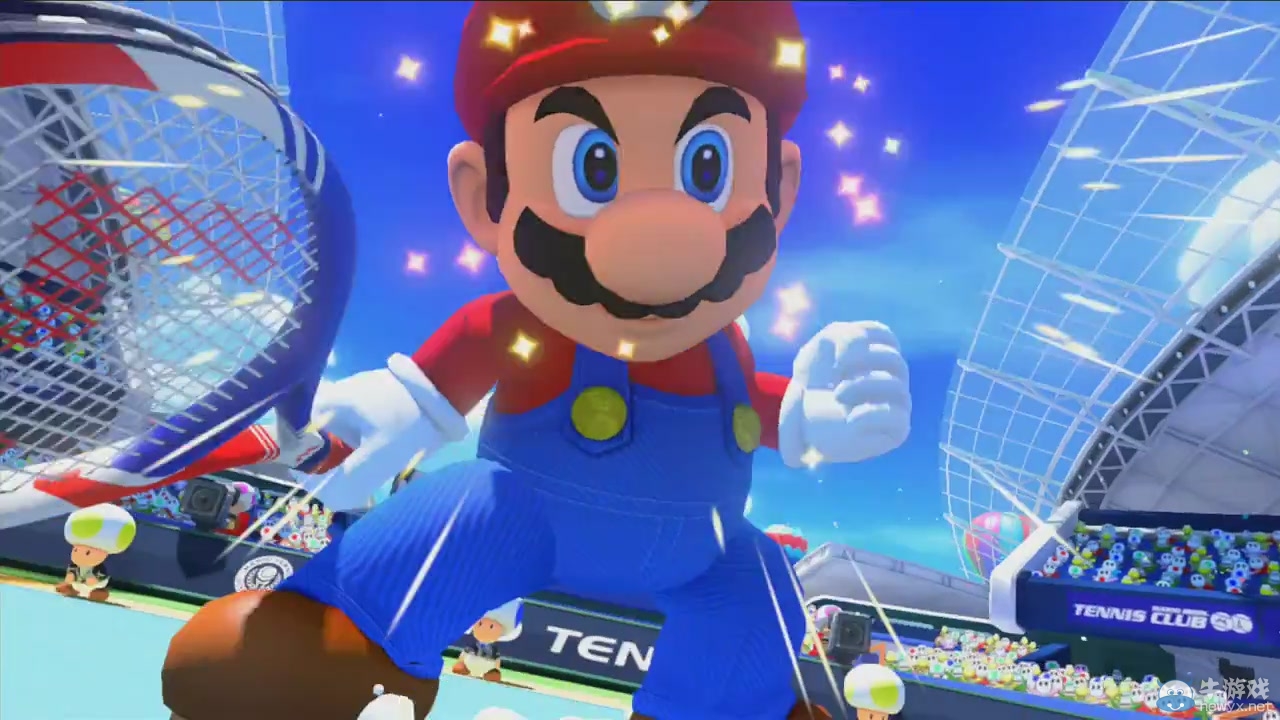 《馬里奧網(wǎng)球：終極扣殺》發(fā)布登場人物介紹視頻